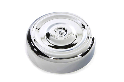 8" Bobber-Style Round Air Cleaner Cover For Harley-Davidson