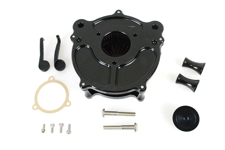 Contrast Cut Turbine Air Cleaner Kit For Harley-Davidson 2008-2017