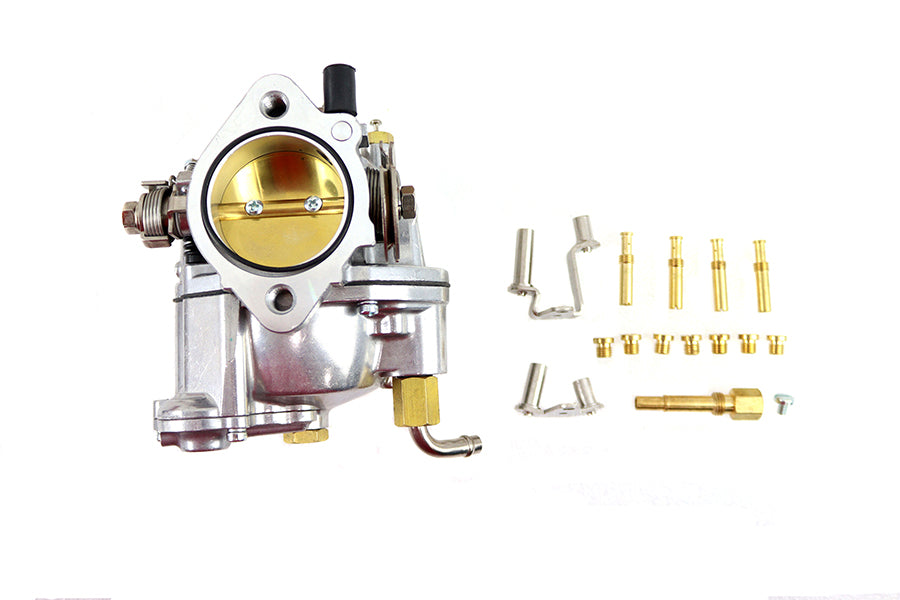 Carburador S&amp;S Super E Style 1-7/8" Pulido Para Harley-Davidson
