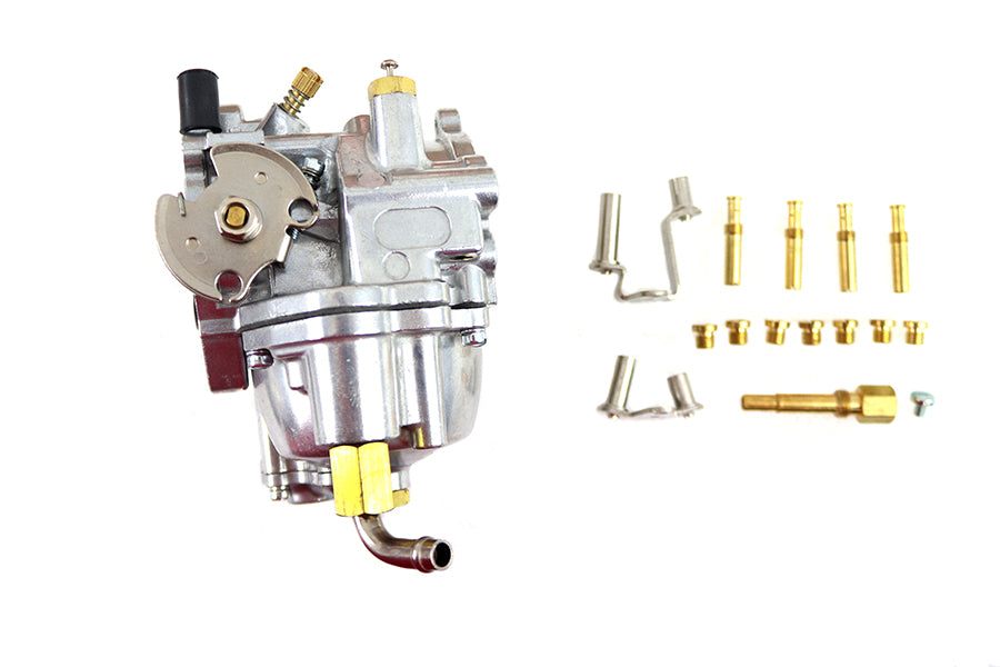 Carburador S&amp;S Super E Style 1-7/8" Pulido Para Harley-Davidson