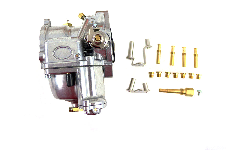 Carburador S&amp;S Super E Style 1-7/8" Pulido Para Harley-Davidson