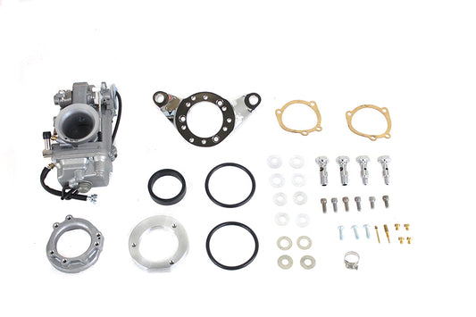 Mikuni HSR 42 Style Flat Slide Carburetor Kit For Harley-Davidson Evolution