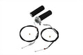 Dual Handlebar Throttle Cable Assembly Conversion Kit For Harley-Davidson