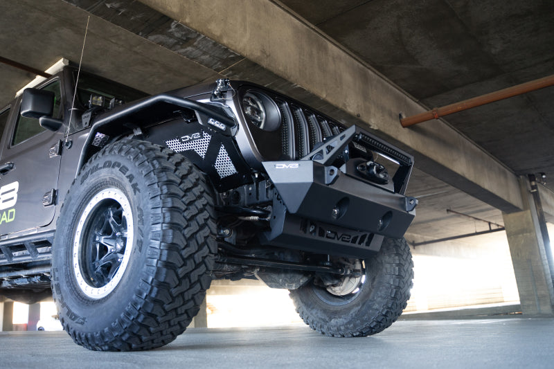 DV8 Offroad 18-23 Jeep Wrangler JL/JT Frontstoßstange Stabilisator Trennen Motor Unterfahrschutz