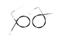 35" Black Throttle And Idle Cable Set For Harley-Davidson 1996 And Later