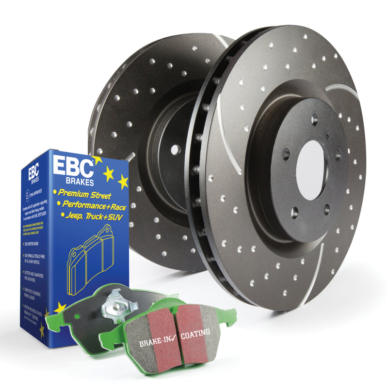 EBC S10 Kits Greenstuff-Beläge und GD-Rotoren