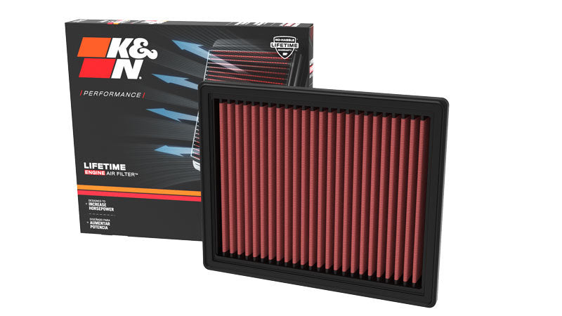 K&N For 2022 Nissan Pathfinder V6-3.5L Replacement Air Filter