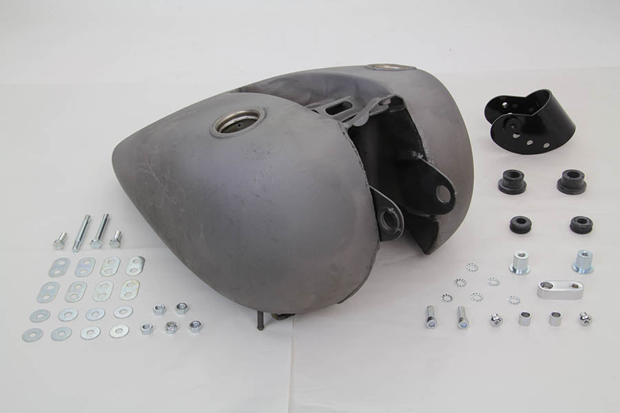 Bobbed 3.2 Gallon Gas Tank For Harley-Davidson