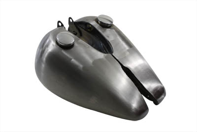 Bobbed 3.5 Gallon Gas Tank Set For Harley-Davidson 1947-1984