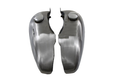 Bobbed 3,5 Gallonen Benzintank-Set für Harley-Davidson 1947–1984