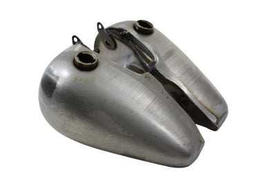 Bobbed 5.0 gallon gas tank set for Harley-Davidson 1947-1984