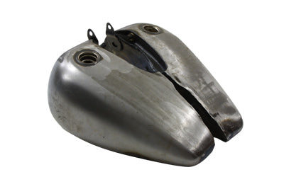 Bobbed 5.0 Gallon Gas Tank Set For Harley-Davidson