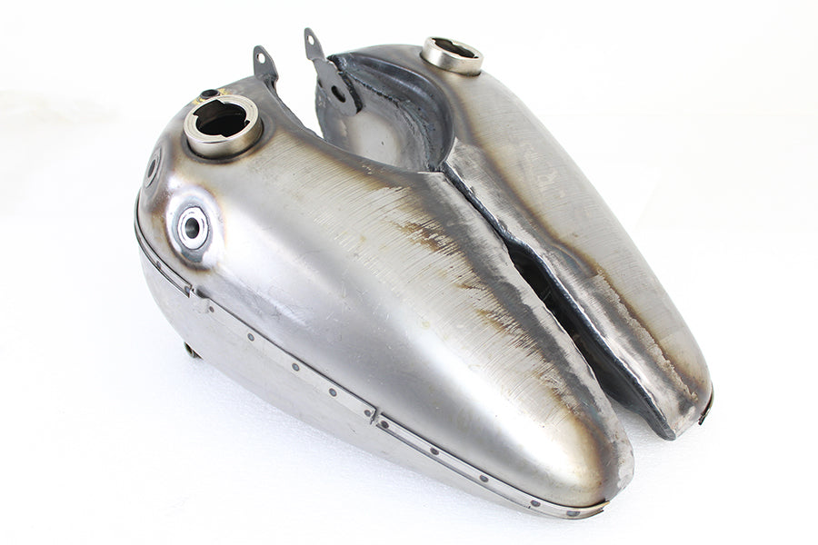 Bobbed 3.5 Gallon Gas Tank Set For Harley-Davidson 1940-1946