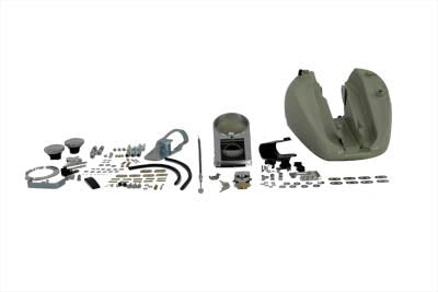 Bobbed 3,2-Gallonen-Benzintank-Kit für Harley-Davidson Sportster 1995–2003