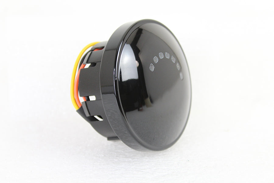 Black LED Fuel Gauge For Harley-Davidson 2008-2017