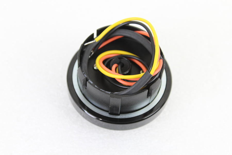 Black LED Fuel Gauge For Harley-Davidson 2008-2017