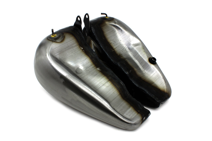 Replica 5.0 Gallon Bobbed Gas Tank Set For Harley-Davidson