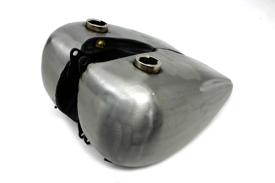 Replica 5.0 Gallon Bobbed Gas Tank Set For Harley-Davidson