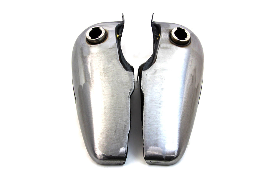 Bobbed 5,0-Gallonen-Gastank-Set für Harley-Davidson