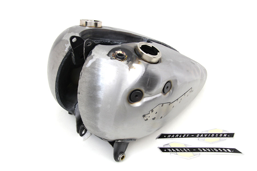 Bobbed 3.5 Gallon Gas Tank Set For Harley-Davidson