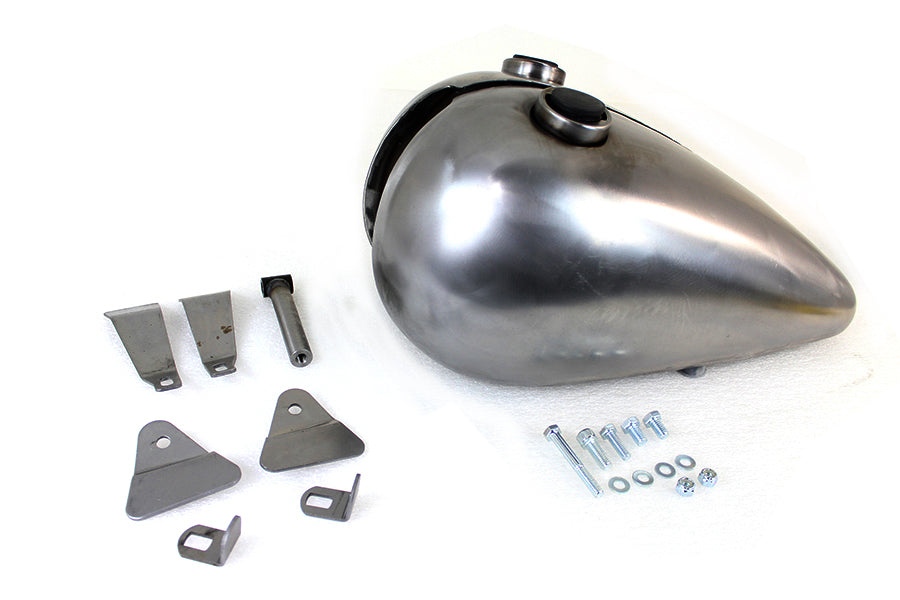 2.8 Gallons Tourist Trophy Gas Tank Set For Harley-Davidson