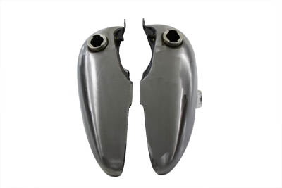 3.5 Fat Bob Style Gallon Gas Tank Set For Harley-Davidson 1948-1965