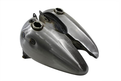 Replica Bobbed 3.5 Gallon Gas Tank Set For Harley-Davidson