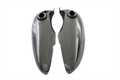 Replica Bobbed 3.5 Gallon Gas Tank Set For Harley-Davidson