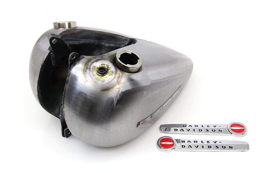 Bobbed 3.5 Gallon Gas Tank Set For Harley-Davidson