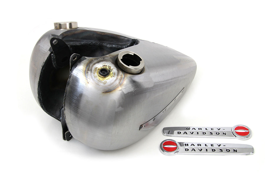 Bobbed 3.5 Gallon Gas Tank Set For Harley-Davidson