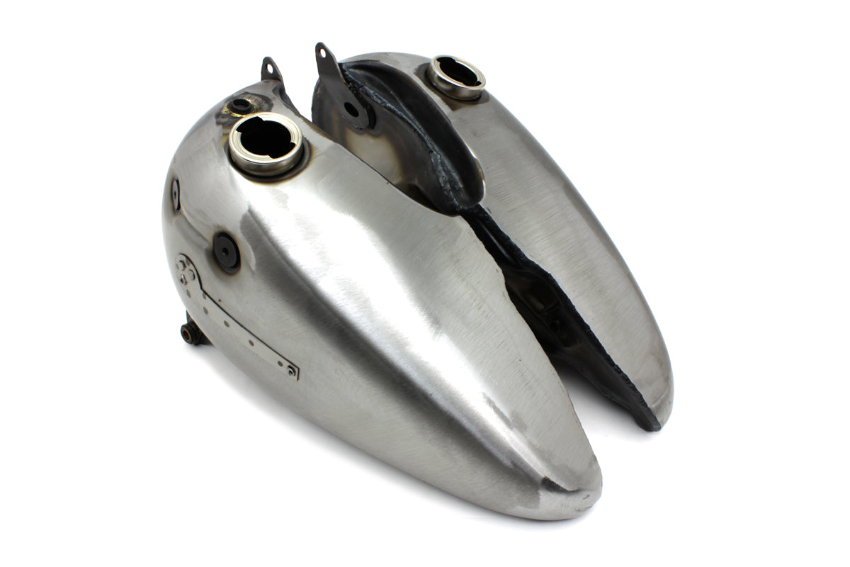 Bobbed 3,5-Gallonen-Benzintank-Set für Harley-Davidson