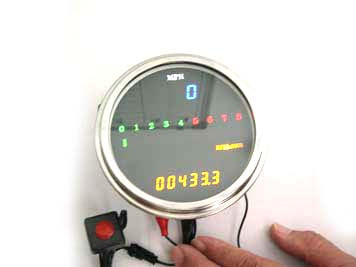 LED Digital Speedometer and Tachometer Assembly For Harley-Davidson