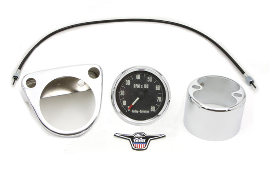 2:1 Ratio Tachometer Kit For Harley-Davidson Sportster Ironhead 1971-1972