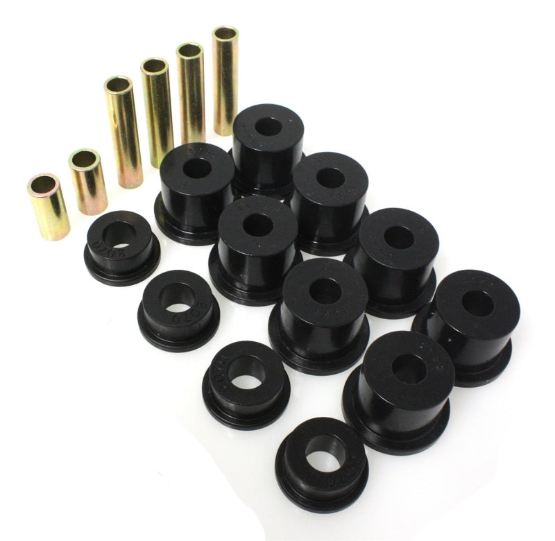 Energy Suspension 80-98 Ford F250/F350 4WD mit 2 Zoll ID schwarzem Vorderfederbuchsensatz