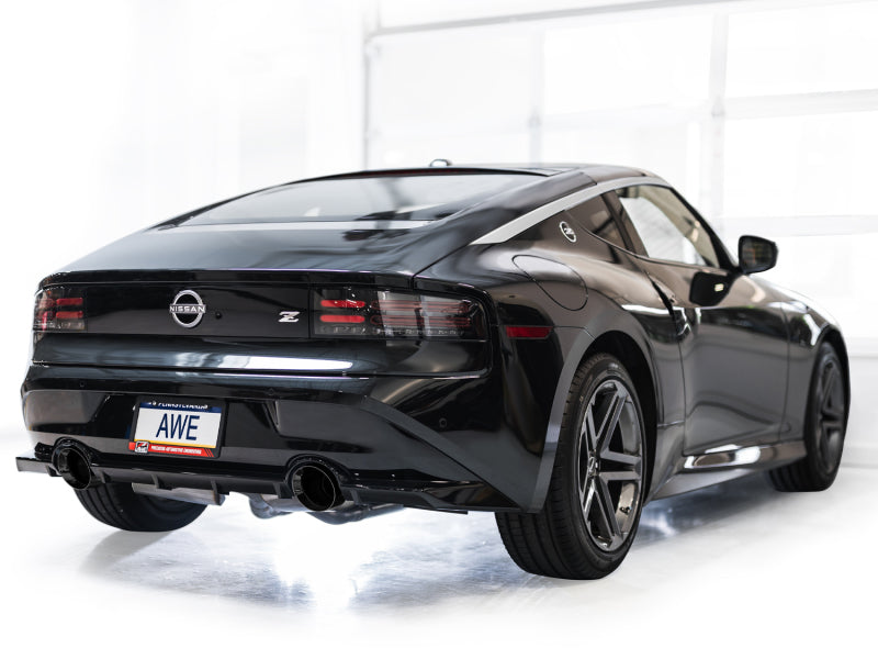 AWE Für 2023 Für Nissan Z RZ34 RWD Touring Edition Catback Auspuff System w/Diamant Schwarz Tipps