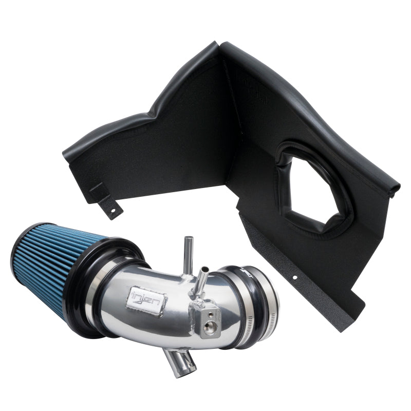 Injen 2022+ Kia Stinger 2,5 l Turbo, poliertes SP Short Ram Kaltluftansaugsystem