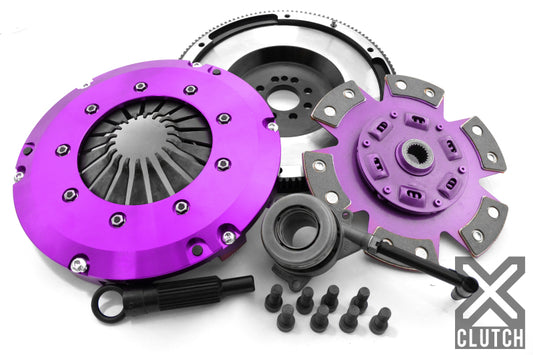 XClutch 08-09 Audi A3 Sportback 2.0L Stage 2R Extra HD Sprung Ceramic Clutch Kit