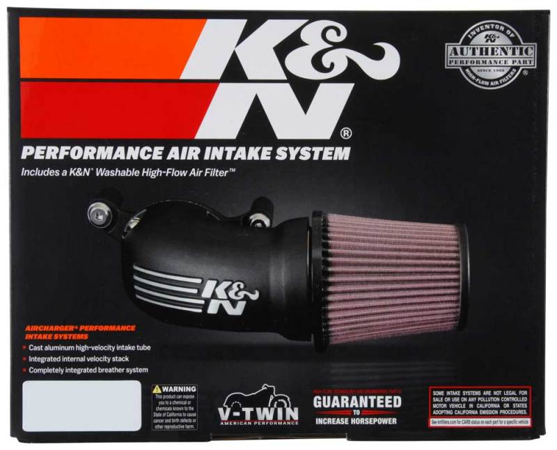 K&amp;N 01-17 Harley Davidson Softail / Dyna FI Performance-Luftansaugsystem