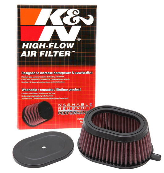 Filtro de aire de repuesto K&amp;N 87-13 Kawasaki KLR650 650 / 93-96 KLX650C 650