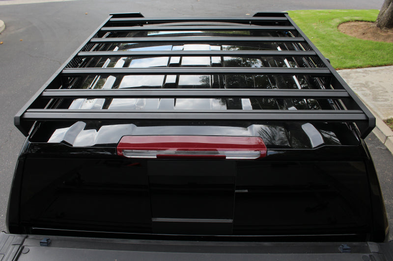 Go Rhino 19–23 Chevrolet/GMC Silverado/Sierra 1500 CC Ceros Low Profile Dachgepäckträger – Tex. Schwarz
