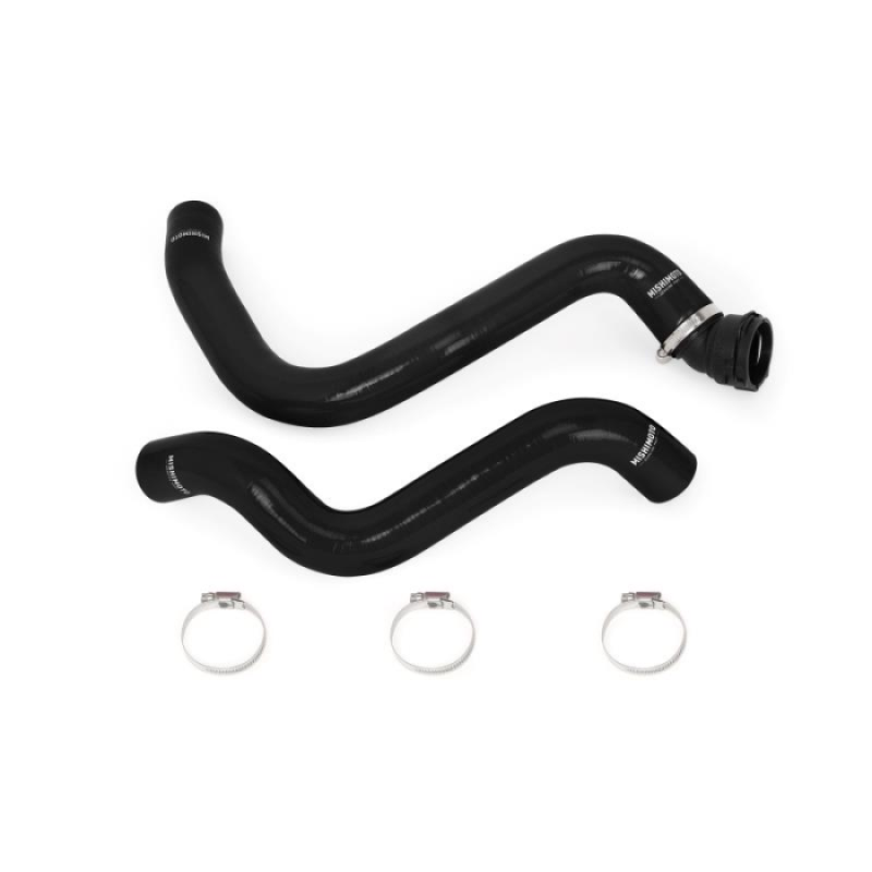 Kit de mangueras de silicona negra Mishimoto 11-14 Ford Mustang GT 5.0L