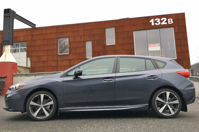 Rally Armor 17-22 Subaru Impreza Schwarzer UR-Schmutzfänger mit weißem Logo