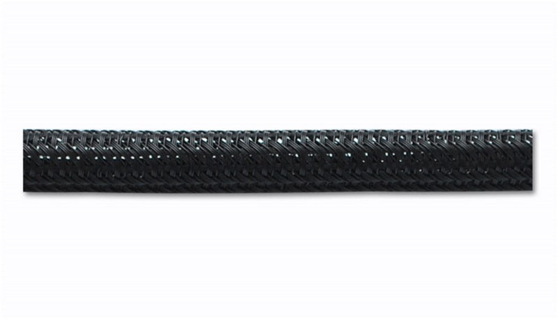 Vibrant 1/2 Zoll AD Flexible Split Sleeving (10 Fuß Länge) Schwarz
