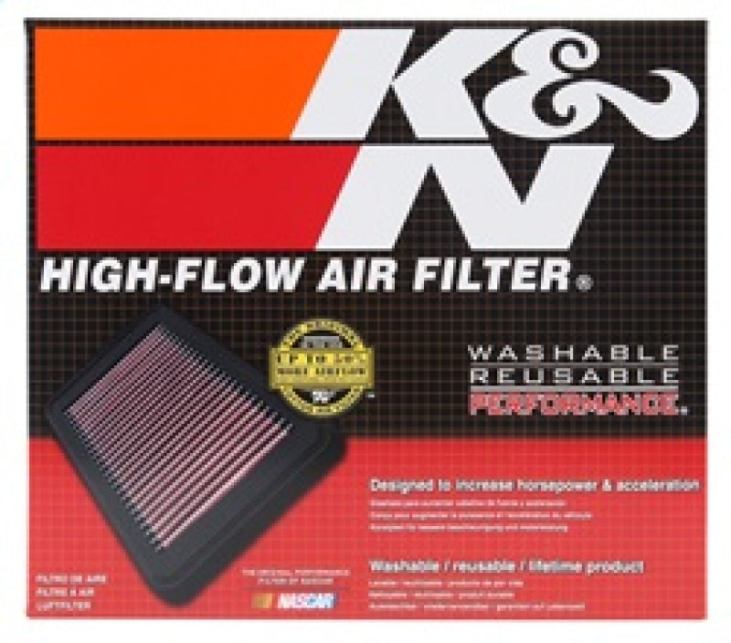 K&N For 2016 Nissan Titan XD V8-5.0L Replacement Drop In Air Filter