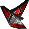 ANZO For 2003-2005 Nissan 350Z LED Taillights Black