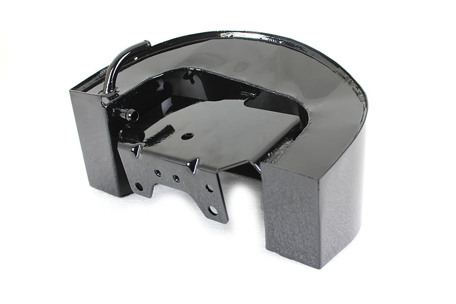 Depósito de aceite negro brillante para Harley-Davidson Softail Twin Cam 2000-2017