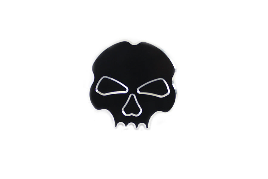 Black Skull Oil Tank Dipstick For Harley-Davidson Evolution Softail 1984-1999