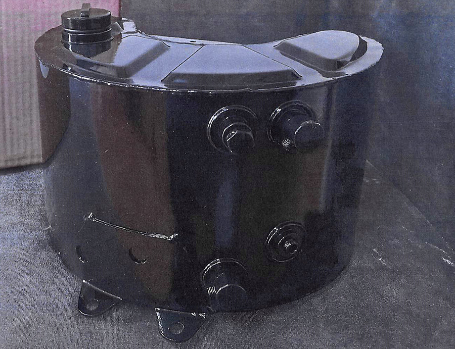 Black Oil Tank For Harley-Davidson Sportster XLCH 1957-1969