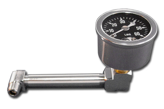 Liquid Filled Oil Gauge For Harley-Davidson Sportster Ironhead 1957-1984