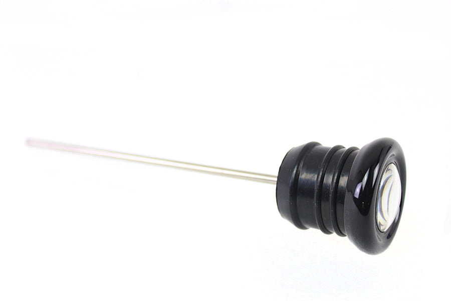 Oil Temperature Dipstick Black For Harley-Davidson 1965-1984